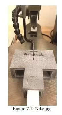 耐克专用中底撕裂切割模具